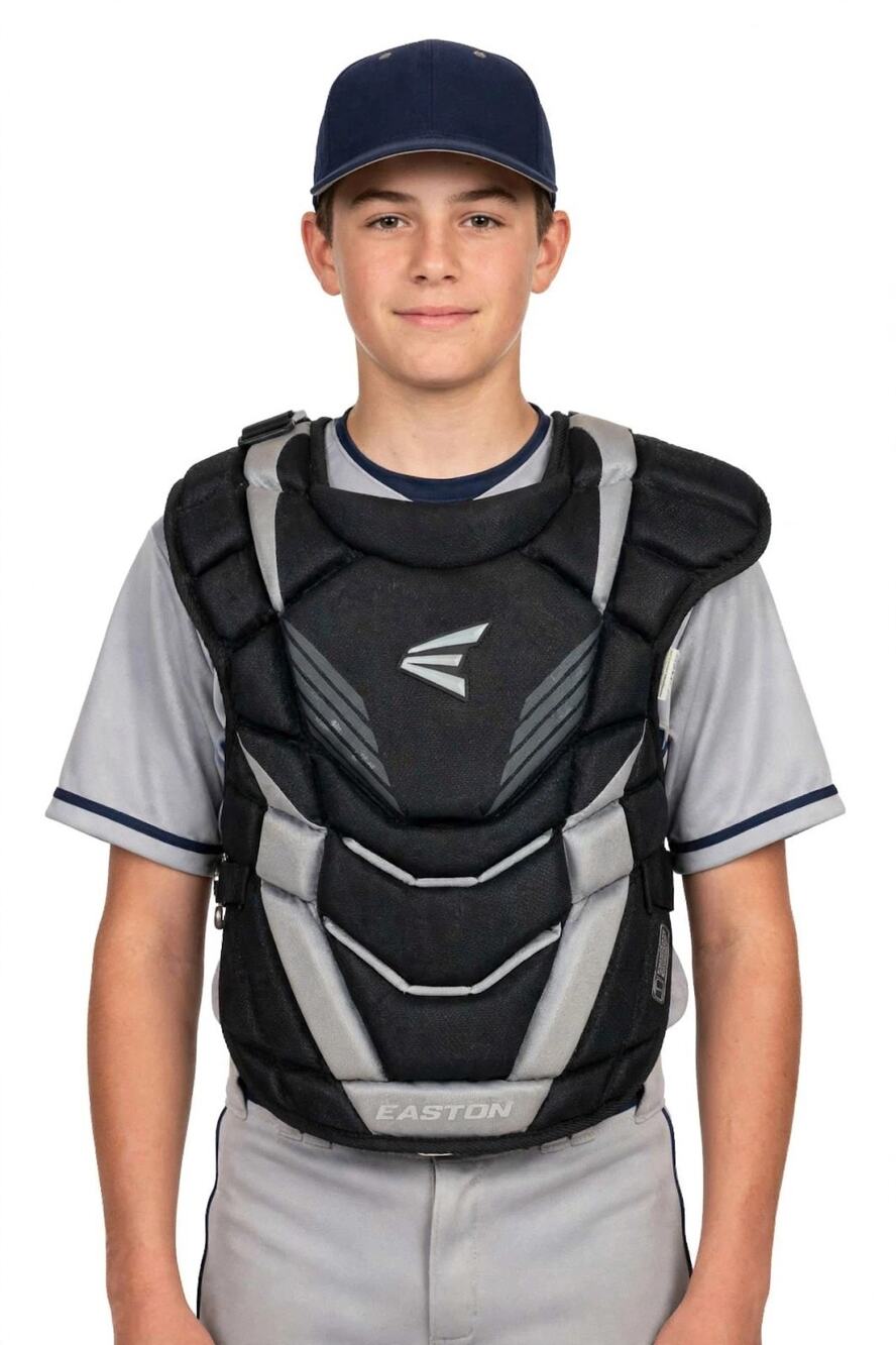 Easton Gametime Chest Protector Intermediate Ages 12-15 Baseball Catcher Guard